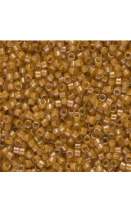 Miyuki delica Beads 11/0 - Goldenrod lined topaz ab DB-272